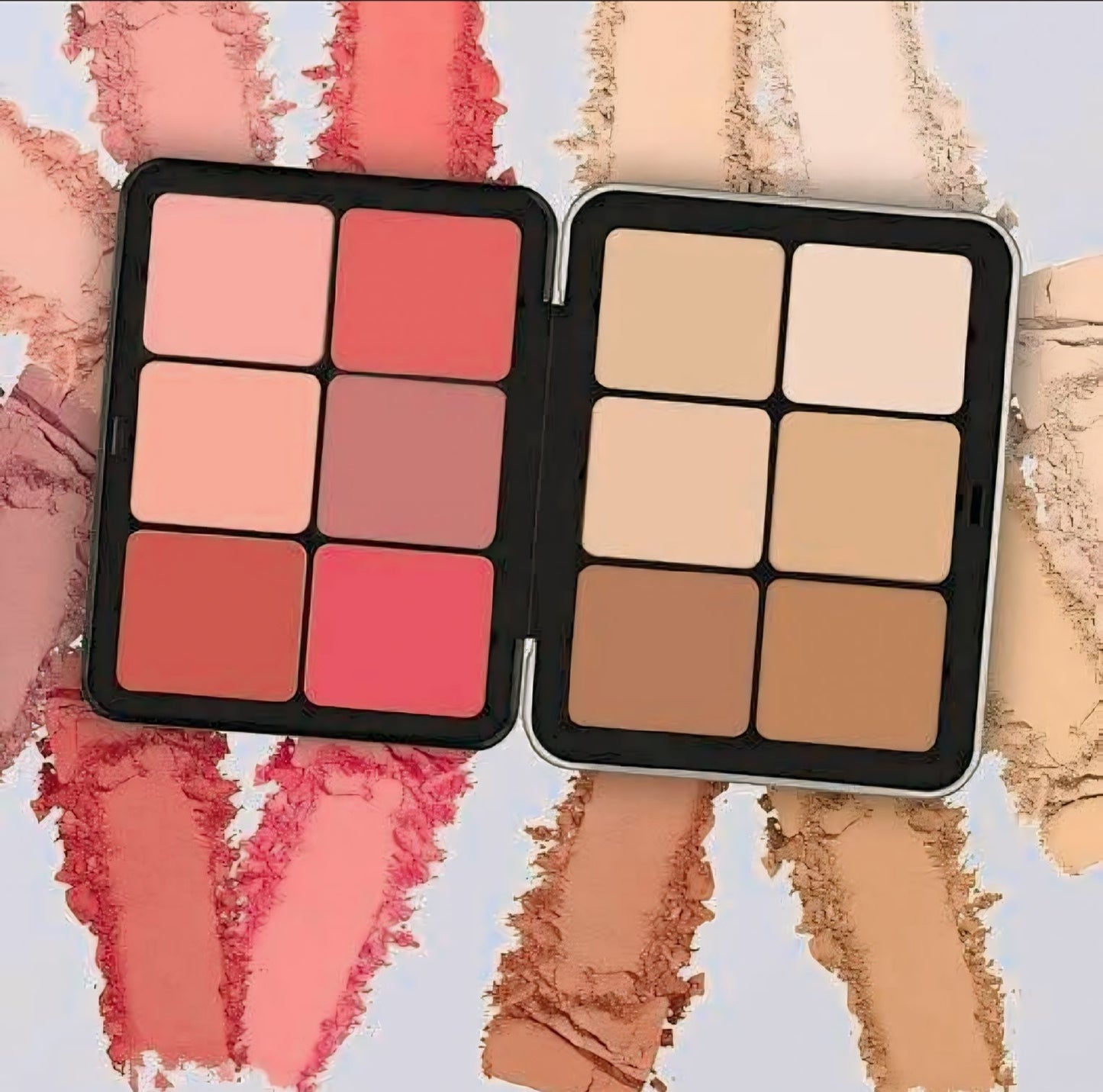 12 Colour Ultra HD invisible Cover Cream Blush Palette