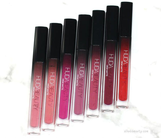 Huda Beauty Liquid Matte Lip Gloss 06-PCS Set